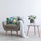 Stupell Industries Vibrant Brontosaurus by River Decorative Printed Throw Pillow, design by Tabz Jones, 14 x 7 x 20